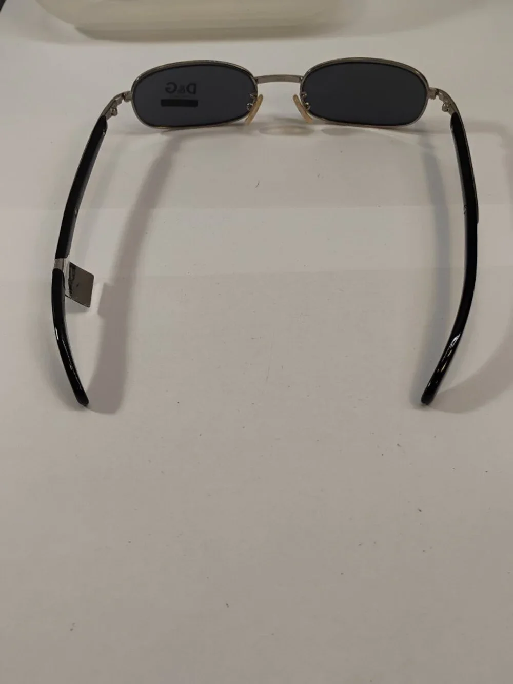 VINTAGE DOLCE & GABBANA DG 2012 Sunglasses with Hard Case Dust Bag Papers Y2K